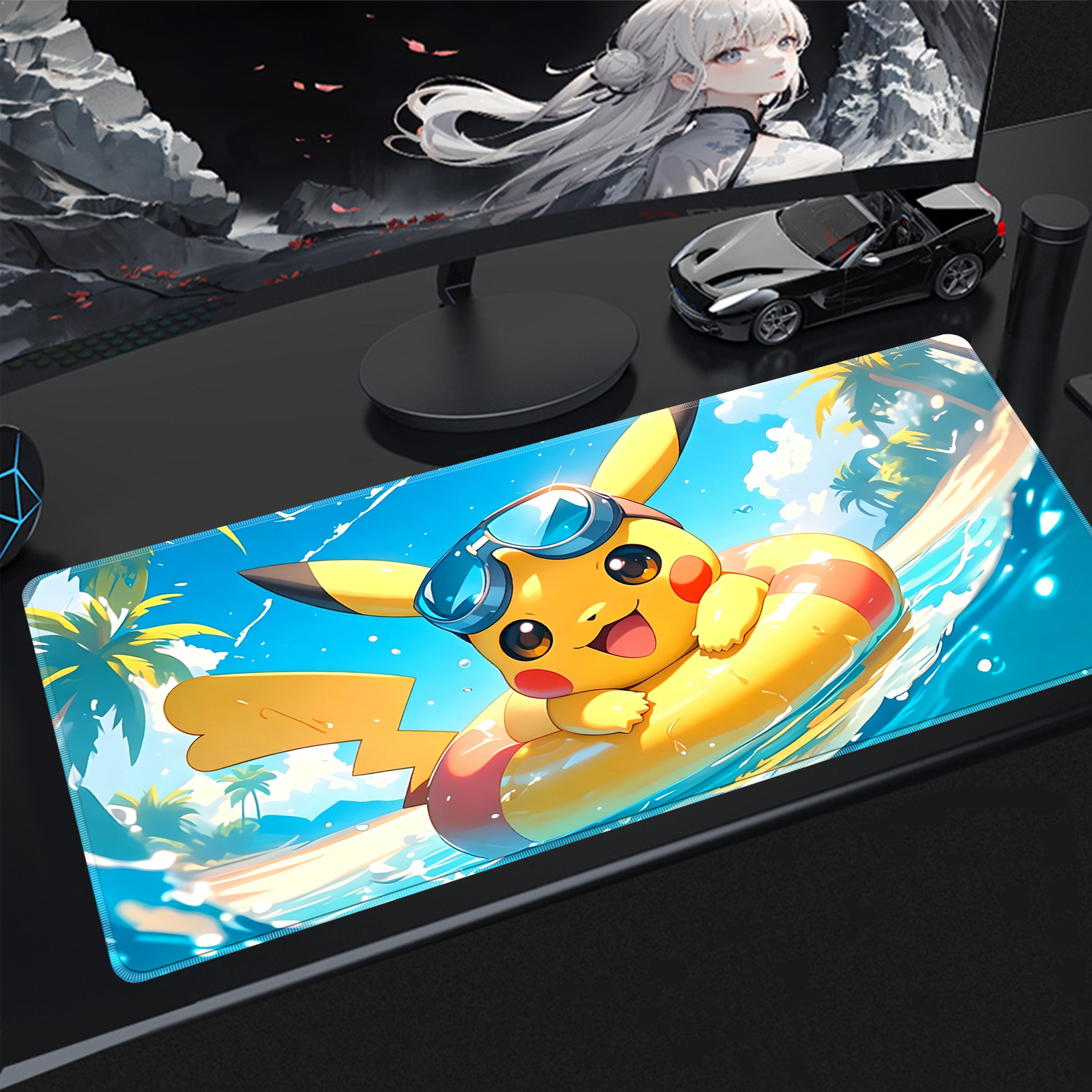 Rugged Tablet Accessories - Gaming Mouse Pad 900x400 PC Pokemon