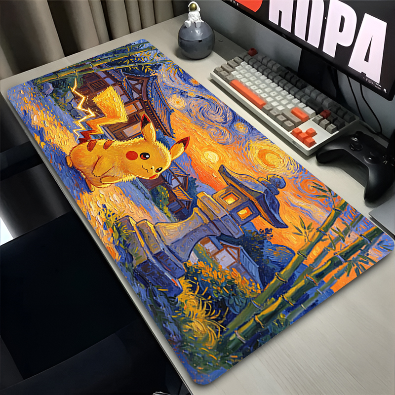 Rugged Tablet Accessories - Mouse Pad Pokemon Pikachus Rubber Extended