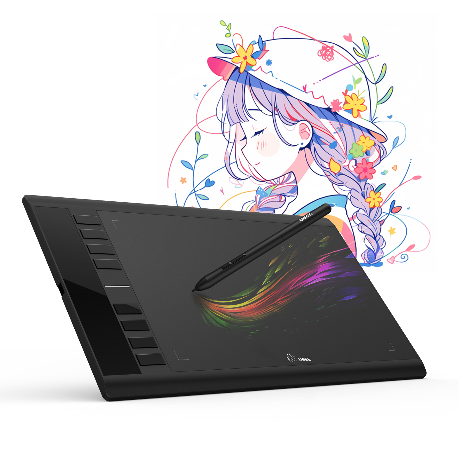 Graphic Tablet Accessories - UGEE M708 10x6 Inches Graphics Tablet