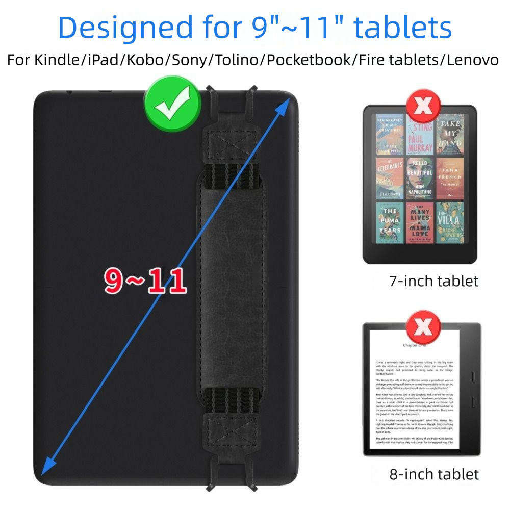 Leather Tablet Hand Strap Anti – обзор и цена Tablet Reading Accessories