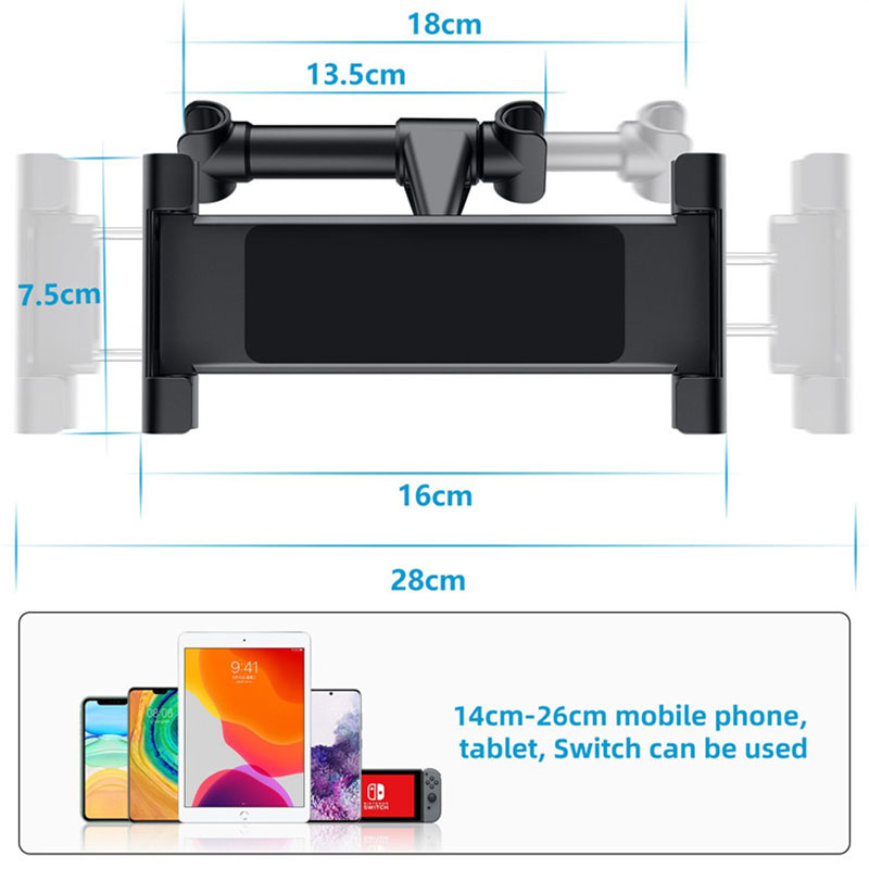 Telescopic Car Rear Pillow Pho – обзор и цена Toddler Tablet Accessories