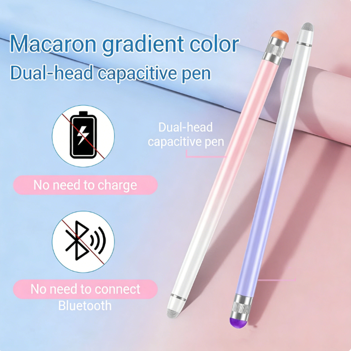 Graduated Color Silver Fiber T – обзор и цена Tablet Pencil Accessories