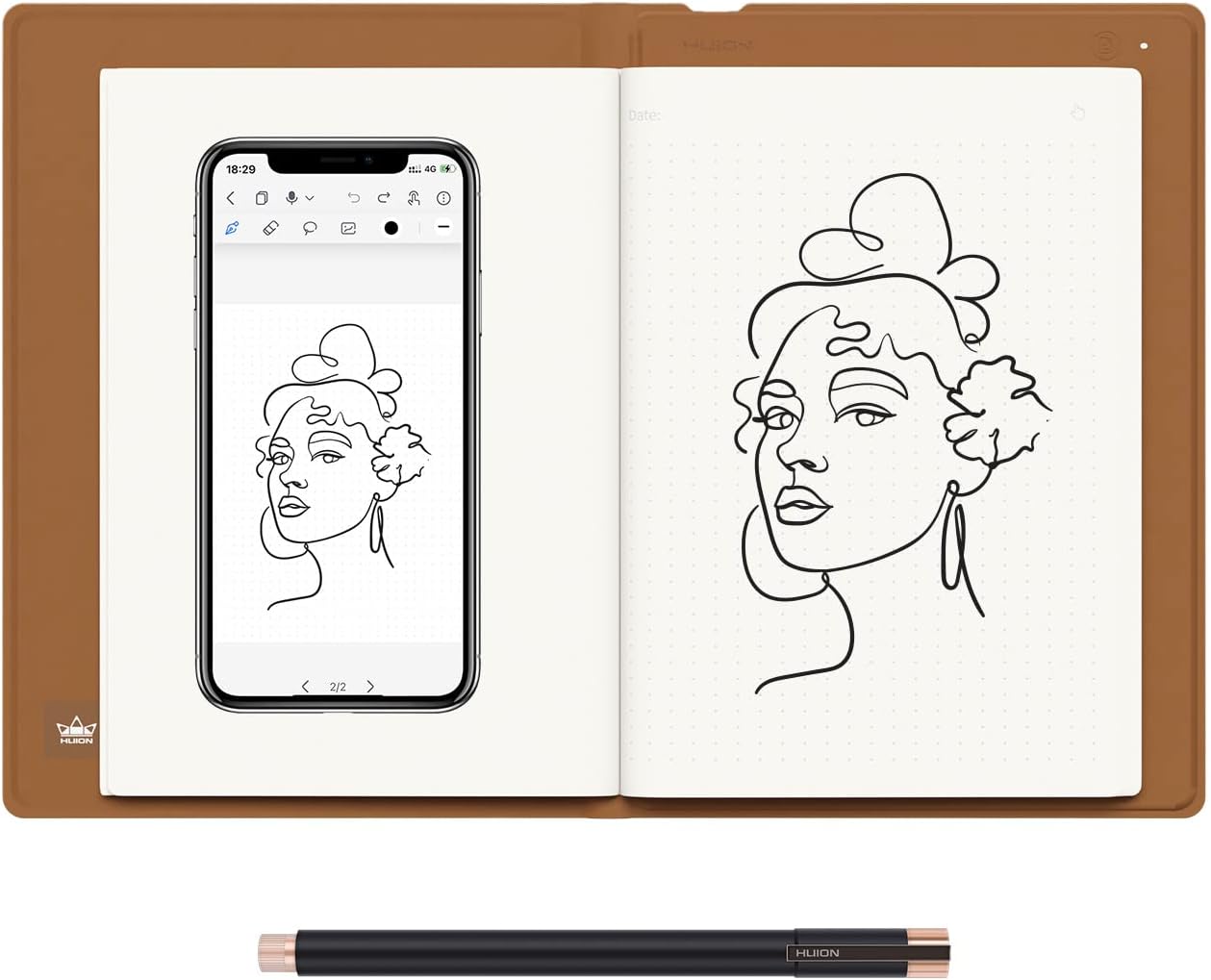 huion note 2 em 1 digital hand – обзор и цена Graphic Tablet Accessories
