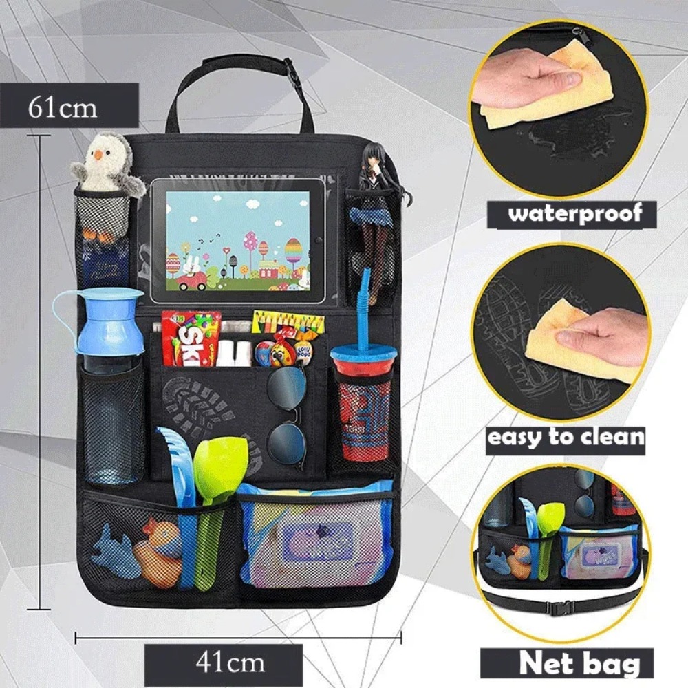 Car Seat Back Organizer 9 Stor – обзор и цена Toddler Tablet Accessories