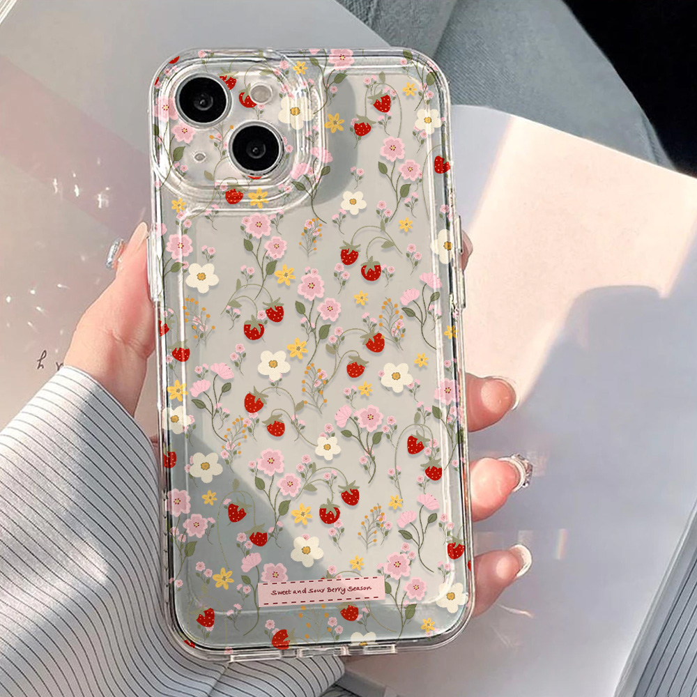 Aesthetic Floral Case For iPho – обзор и цена Tablet Accessories Aesthetic