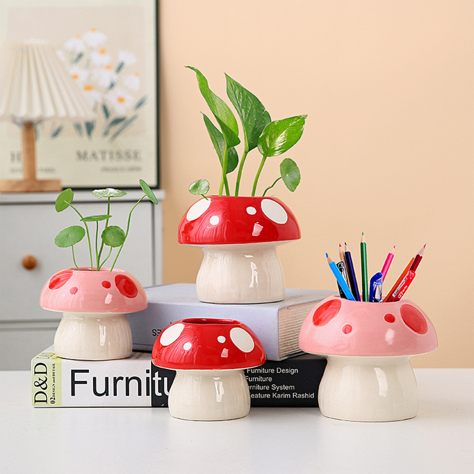 Creative Ceramic Vase Cute Mus – обзор и цена Tablet Reading Accessories