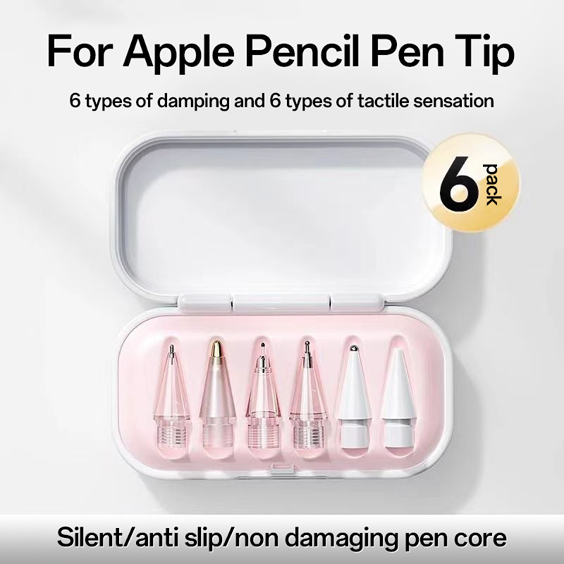 6Pcs/Set Replacement Tips For  – обзор и цена Tablet Pencil Accessories