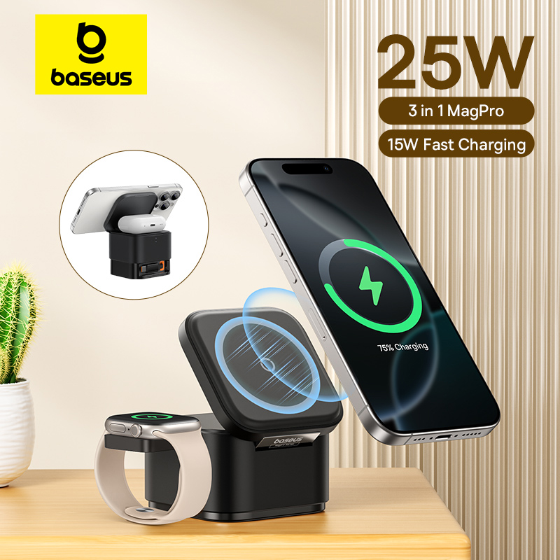 Baseus 3 in 1 Magnetic Wireles – обзор и цена Accessories For Android Tablet