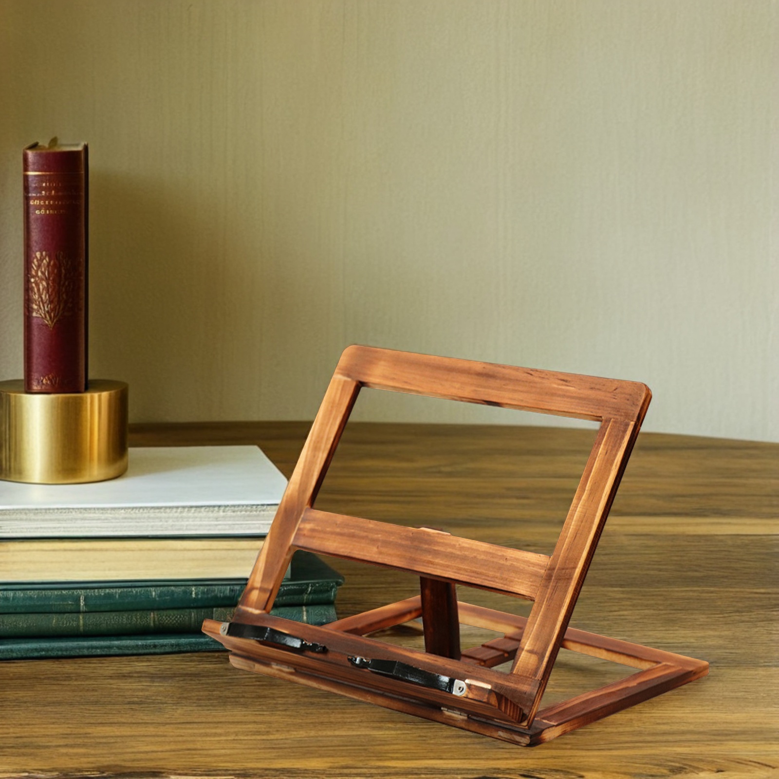 1Pc Wooden Reading Bracket Boo – обзор и цена Tablet Reading Accessories