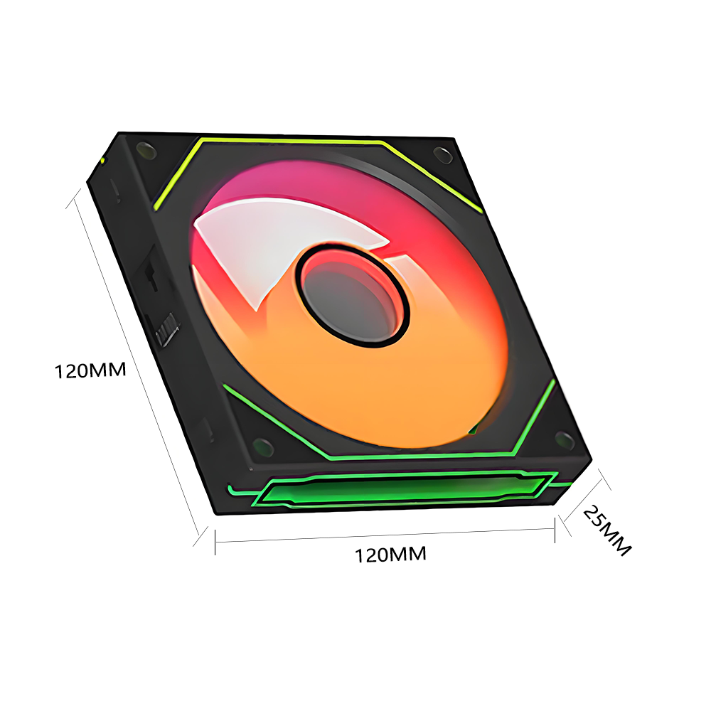 PC case fan 120mm ARGB mirror  – обзор и цена Tablet Accessories Aesthetic