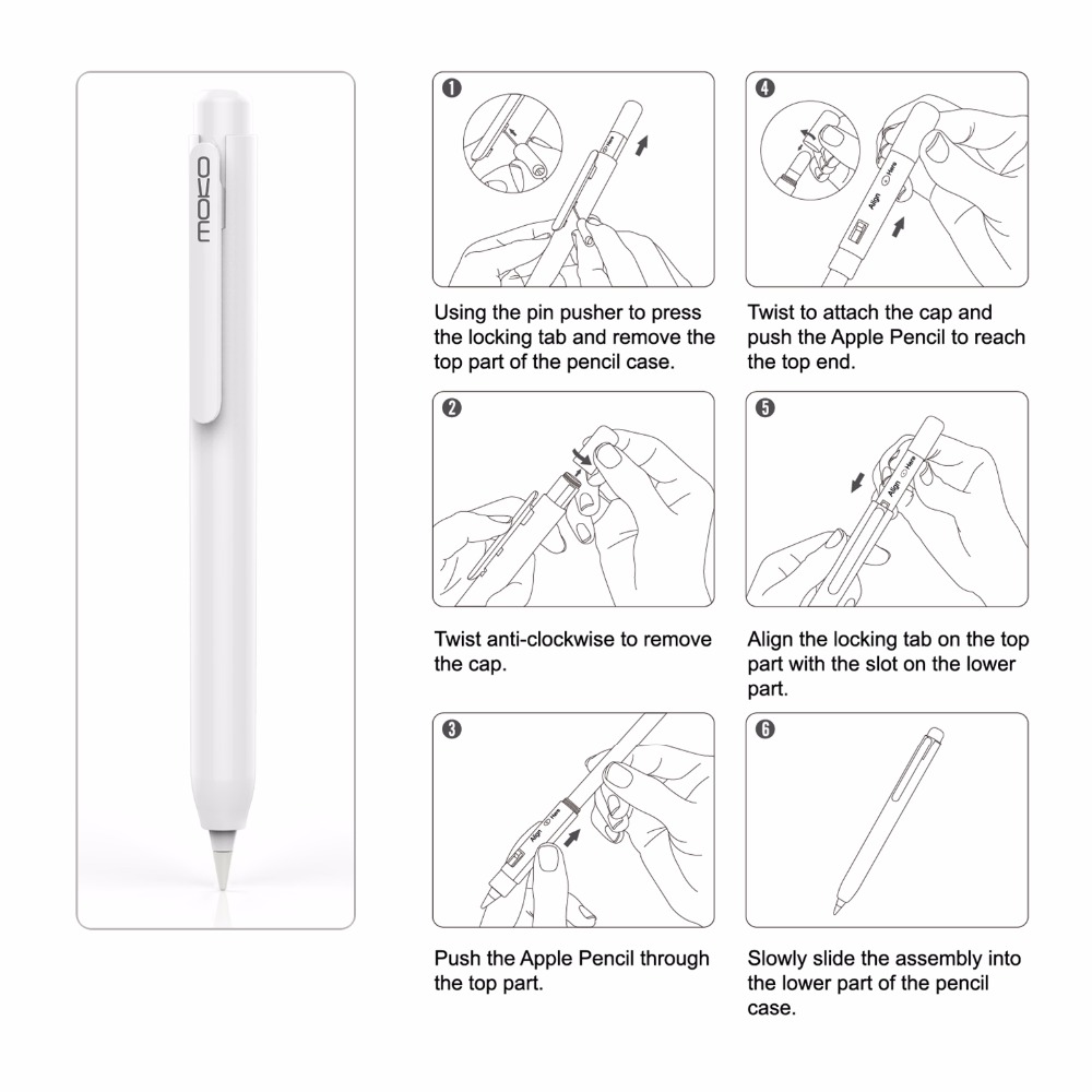 Moko Protective Case for Apple – обзор и цена Tablet Pencil Accessories
