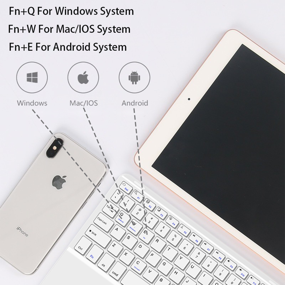 Touchpad Wireless Keyboard and – обзор и цена Accessories For Android Tablet