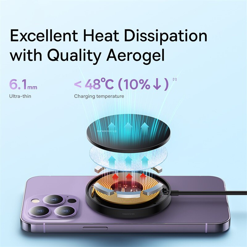 Baseus 15W Magnetic Wireless C – обзор и цена Accessories For Android Tablet