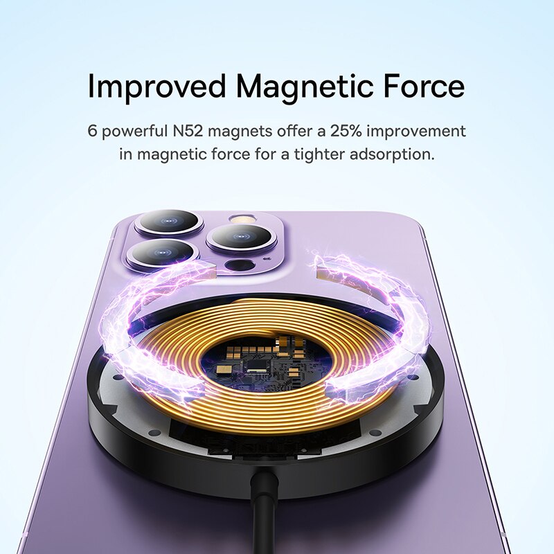 Baseus 15W Magnetic Wireless C – обзор и цена Accessories For Android Tablet