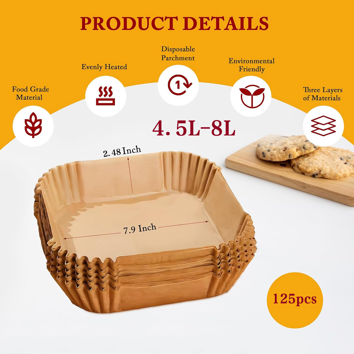 Air Fryer Baking Paper for 4.5 – обзор и цена Hotwav Tablet Accessories