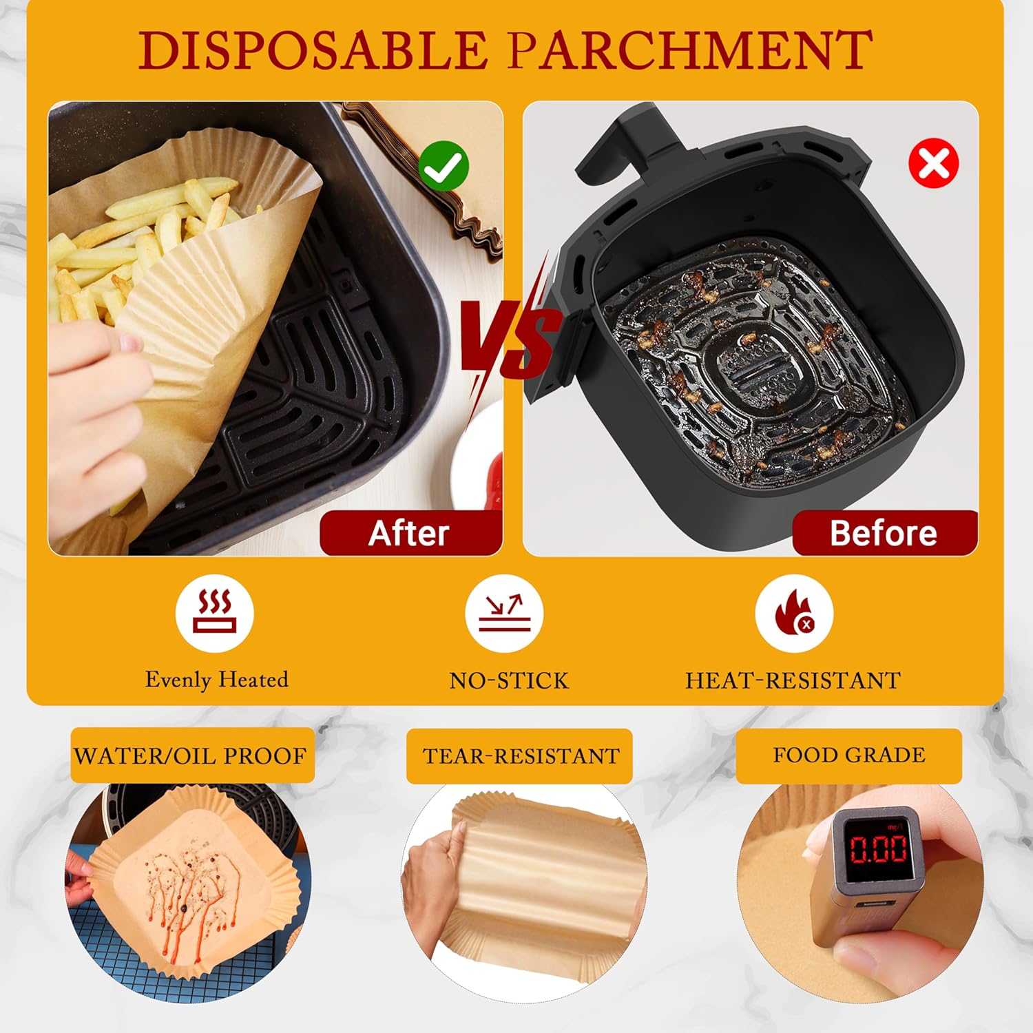 Air Fryer Baking Paper for 4.5 – обзор и цена Hotwav Tablet Accessories