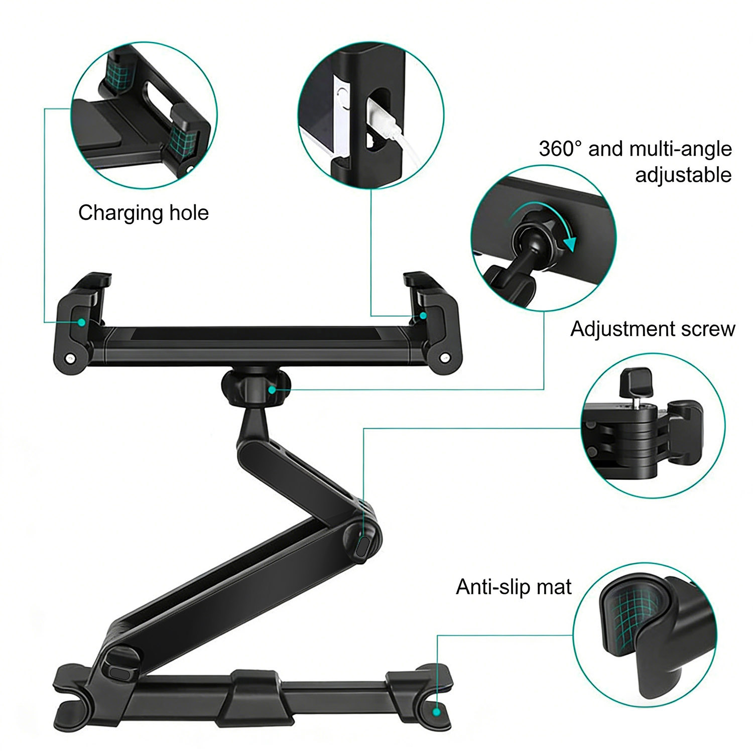 Car mounted rear pillow holder – обзор и цена Toddler Tablet Accessories