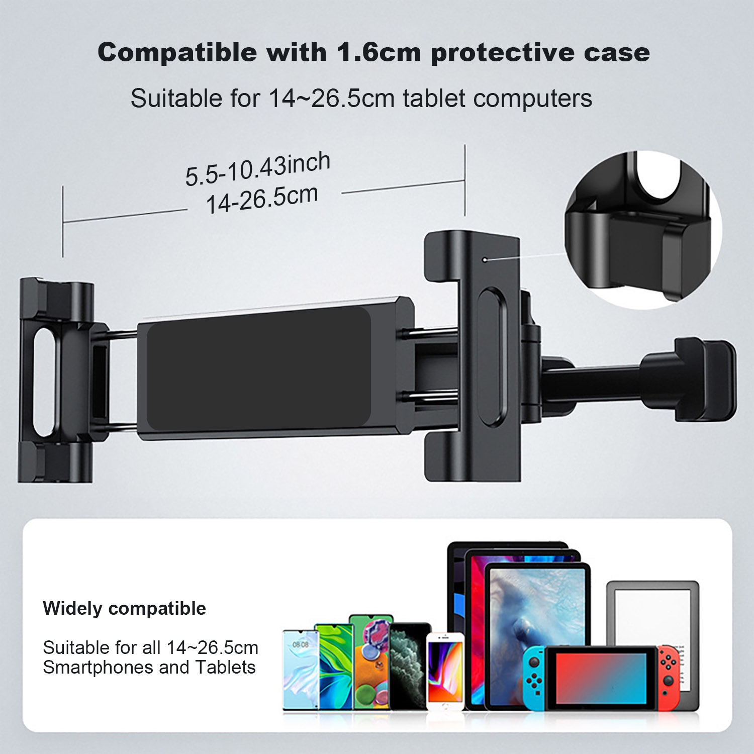Car mounted rear pillow holder – обзор и цена Toddler Tablet Accessories