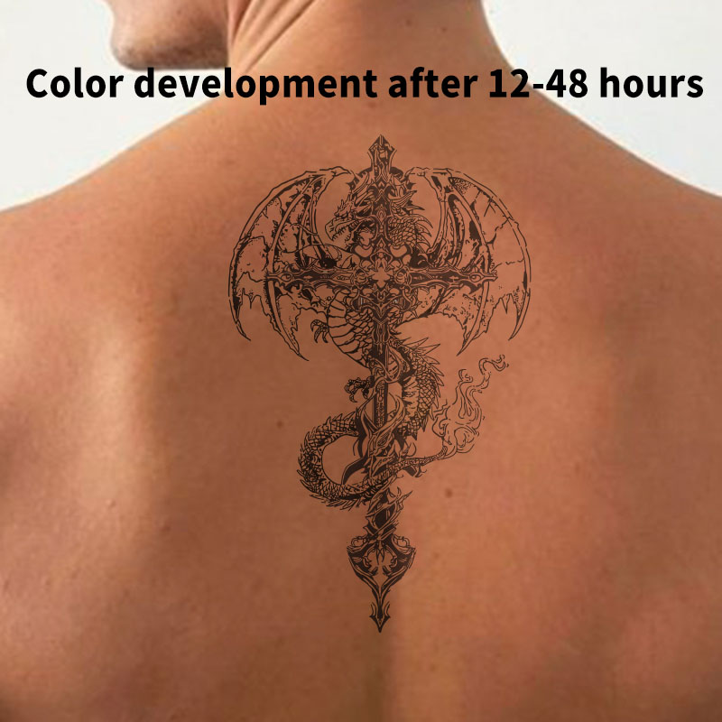 Temporary Tattoos Dragon Cross – обзор и цена Hotwav Tablet Accessories