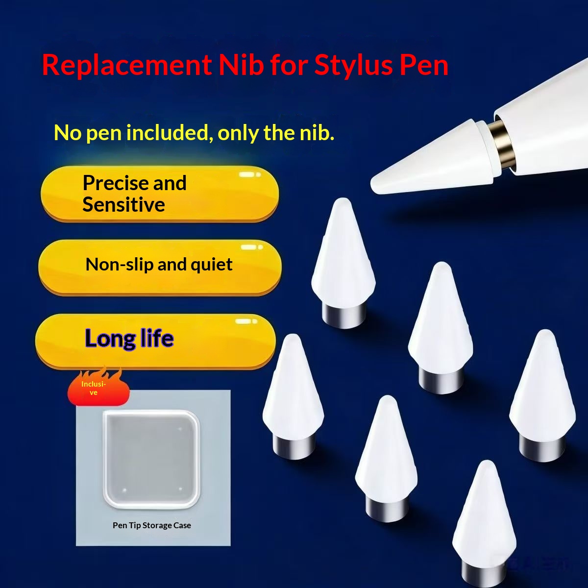 Replacement Pen Tip for Capaci – обзор и цена Tablet Pencil Accessories
